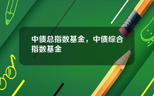 中债总指数基金，中债综合指数基金